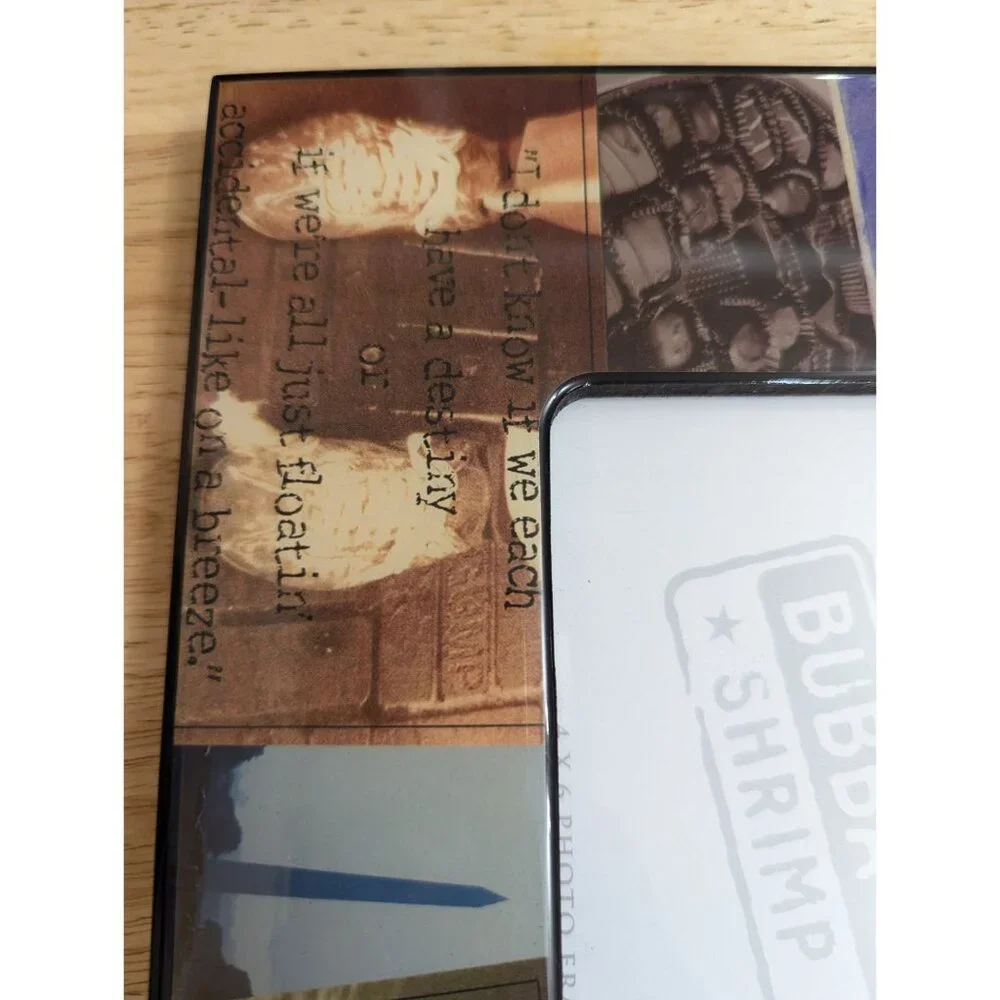 Bubba‎ Gump Restaurant x Forrest Gump movie scenes and quotes 4x6 photo frame